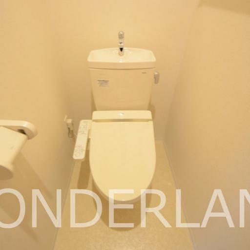 トイレスペース ウォシュレット付きのトイレ