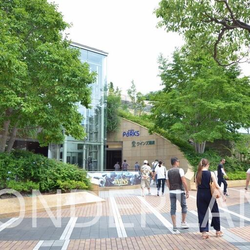 なんばパークス 徒歩2分あればいけます