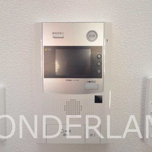 スワンズシティ難波ノーブルのTV付きインターホン 防犯面も安心